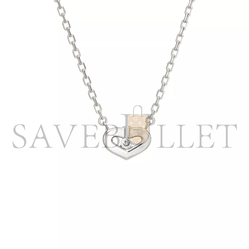 Ca*t*er heart shaped necklace b3040300
